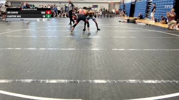 150 lbs Round 2 (4 Team) - Carter Nix, Funky Monkey vs Jin Davis, The Bad Natured Rodents