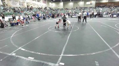 43 lbs Round Of 16 - Zayde Mozrok, Truckee WC vs Nash Miller, No Team