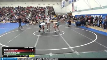 152 lbs Champ. Round 1 - Kyle Pajouhesh, Irvine High School vs Tanner Nickelson, Beckman High School
