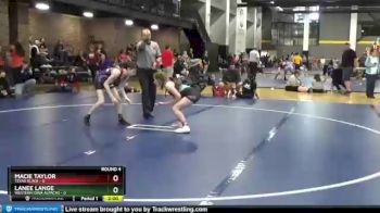 100 lbs Round 4 (6 Team) - Macie Taylor, Texas Black vs Lanee Lange, Western Iowa Alpacas