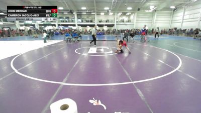 64 lbs Round Of 32 - John Meehan, Doughboys WC vs Cameron Jacquo-Alix, Wolfgang Wrestling Academy