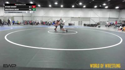 150 lbs Quarterfinal - Ryder Short, OK Elite 14U 2 vs Brayedon Bear, Full Circle 14U