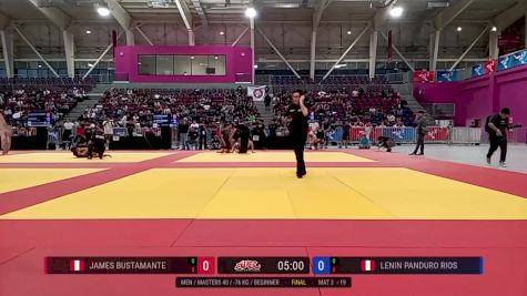 James Bustamante vs Lenin Panduro Rios 2025 ADCC Lima Open