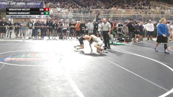 120 1A Quarterfinal - Sebastian Mccoy, Coral Shores vs Benito Barnhart, St. John Neumann