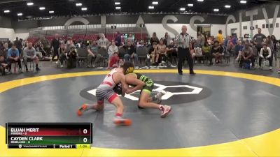 90 lbs Placement Matches (8 Team) - Elijah Merit, Minions vs Cayden Clark, Rebellion