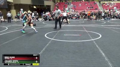 110 lbs Finals (2 Team) - Brig Hung, Victory vs Cragen Smith, The Untouchables