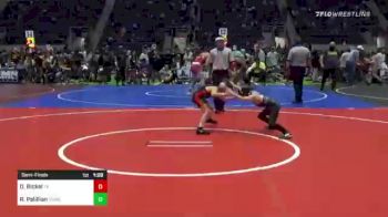 57 lbs Semifinal - Declan Rickel, Team Aggression vs Rocco Palillian, Pomona Elite