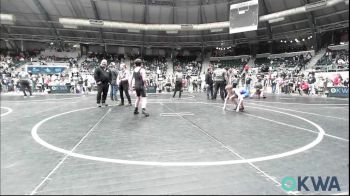 92 lbs Consolation - Jaxon Mounce, Choctaw Ironman Youth Wrestling vs Ben Hopper, Hornet Wrestling Club