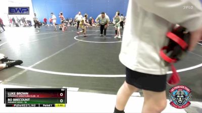 60 lbs Semis (4 Team) - Luke Brown, OpenMats Wrestling Club vs Bo Brecount, Midwest Gold