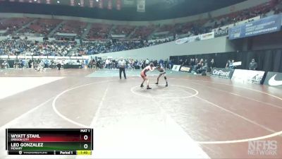 6A-126 lbs Champ. Round 2 - Leo Gonzalez, McNary vs Wyatt Stahl, Oregon City