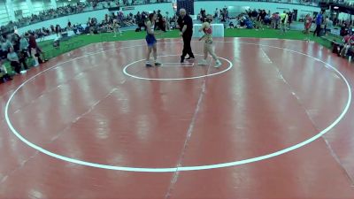 95 lbs Francesca Gusfa, New Jersey vs Keyra Seville, Pennsylvania Red