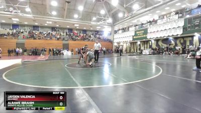 175 lbs Quarterfinal - Alrawe Ibrahim, Granite Hills (El Cajon) vs Jayden Valencia, Hillcrest