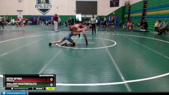 132 lbs Quarterfinal - William Mastripolito, Mountainside vs Seth Wynn, Lebanon