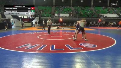 1A-4A 157 Champ. Round 2 - Shawn Ware, Southeastern School vs Elijah Smith, J.B. Pennington