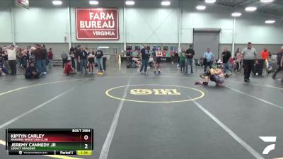 92 lbs Cons. Semi - Jeremy Cannedy Jr, Legacy Dragons vs Kiptyn Carley, Rangers Wrestling Club