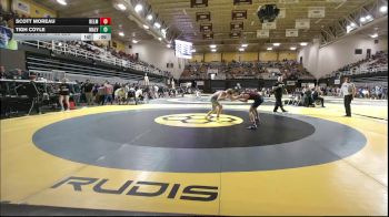 132 lbs Consi Of 16 #1 - Scott Moreau, Belmont Hill School vs Tigh Coyle, Malvern