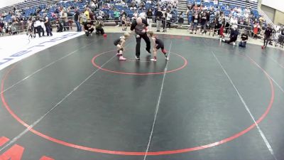 8U Boys - 49 lbs Cons. Round 2 - Aspen Zamitalo, B.A.M. Training Center vs Grayson Ritter, Apache Wrestling Club