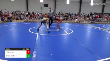 108 lbs Consolation - Eli Kirk, Standfast vs Hunter Chabert, Gladiator Academy