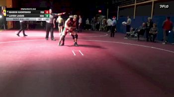 157 lbs Round 2 - Layen LaGue, Osage vs Mason Hjortshoj, PCM, Monroe