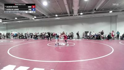 Senior Women Freestyle FS - 76 lbs Cons. Round 2 - Alison Evans, Colorado Mesa Wrestling Club vs Katelyn Lewis, Fox Valley Elite Wrestling Club