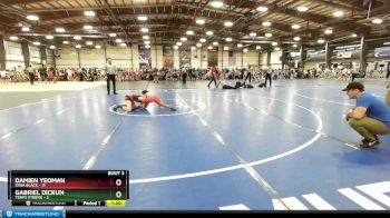 84 lbs Rd# 4- 2:00pm Friday Final Pool - Damien Yeoman, Iowa Black vs Gabriel Dickun, Terps Xtreme