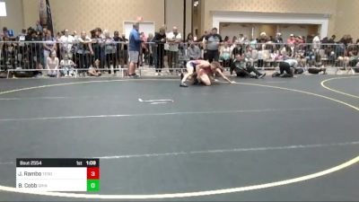 144 lbs Round Of 128 - Judd Rambo, Tesoro HS vs Brody Cobb, Grindhouse WC