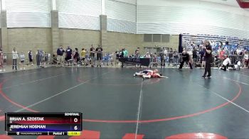 53 lbs Semifinal - Brian A. Szostak, IN vs Jeremiah Hosman, IL