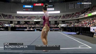Alonza Klopfer - Floor, Alabama - 2018 Elevate the Stage - Huntsville (NCAA)