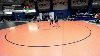 141 lbs Cons. Round 2 - Chase Kyler, Thiel vs Ridge Barkley, Mount Union