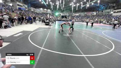 105 lbs Round Of 32 - Colby Payne, Pomona Elite vs Jaxon Owsley, Monte Vista