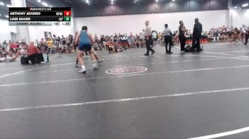 153 lbs Champ. Round 1 - Anthony Adorno, MBCRD Youth Wrestling Club vs Liam Adams, Alpha