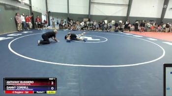 144 lbs Cons. Round 4 - Anthony Ruggiero, Peninsula Wrestling Club vs Danny Cordell, Punisher Wrestling Company