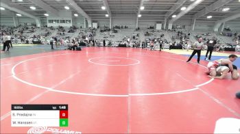 160 lbs Round Of 16 - Stephen Predajna, PA vs Wyatt Hanssen, UT