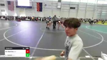 123 lbs Consi Of 4 - Mia Ramirez, Dog Pound vs Leilani Lazaro, California Grapplers