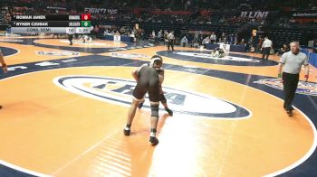 3A 215 lbs Cons. Semi - Ryker Czubak, Joliet (Catholic Academy) vs Roman Janek, Edwardsville (H.S.)