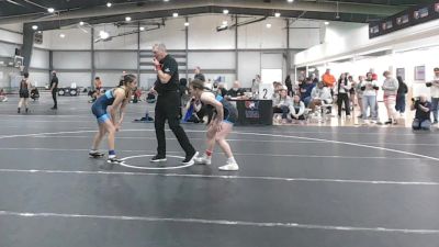 117 lbs Champ. Round 3 - Clare Booe, West Point Wrestling Club vs Maya Mitchell, Devils Women's Wrestling Club At Arizona State University