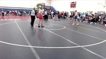 145 lbs Champ. Round 2 - Maxim Dillon, Redwood Valley vs Brock Guth, St. Peter