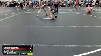 98 lbs Round 4 (8 Team) - Vincent DeSomma, Purge GT vs Gianni Diaz, Whitted Trained Legacy
