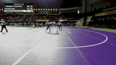 131 lbs Round Of 32 - Mckinley Jovanovic, Maryland (W) vs Taylor Cary, Colorado State (W)