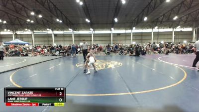 49B Cons. Round 2 - Vincent Zarate, Southern Idaho Wrestling Club vs Lane Jessup, Hawk Wrestling Club