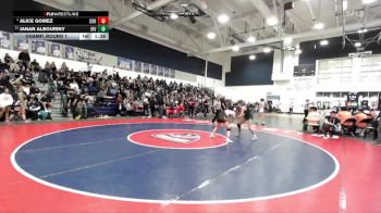 110 lbs Champ. Round 1 - Janan Albouriny, Irvine vs Alice Gomez, Corona