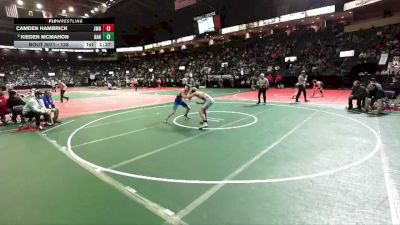 128 lbs Champ. Round 2 - Kieden McMahon, NAN vs Camden Hambrick, JMN3
