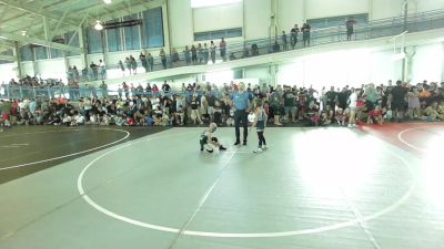 58 lbs Quarterfinal - Liam Baker, Savage House WC vs Cyprien Ally, Rancho Bernardo WC