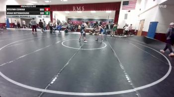 157 lbs Cons. Round 2 - Evan Rittenhouse, Sheridan vs Rylynn Cowan, Douglas