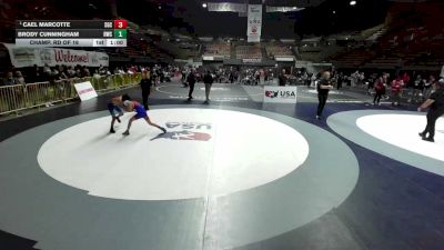 84 lbs 5th Place Match - Drew Dillon, SilvaBack Training Center vs Aiden Garcia, Scotsmen Wrestling Club