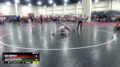 165 lbs Round 8 (10 Team) - Levi Kendall, Social Circle vs John Buffington, Genoa Wrestling Club