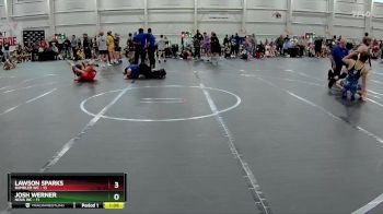 92 lbs Round 9 (10 Team) - Josh Werner, NOVA WC vs Lawson Sparks, Rambler WC