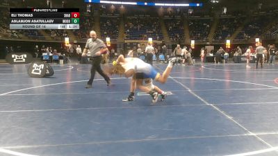 125 lbs Round Of 16 - Eli Thomas, Sharpsville vs Aslamjon Asatullaev, Moon