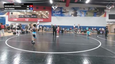 75 lbs Nick Perera, Florida Blue vs Douglas McConnell, North Carolina Red