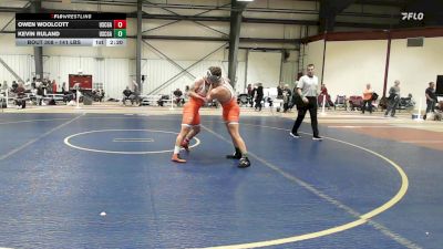 141 lbs Consi Of 8 #2 - Owen Woolcott, Coast Guard vs Kevin Ruland, Coast Guard